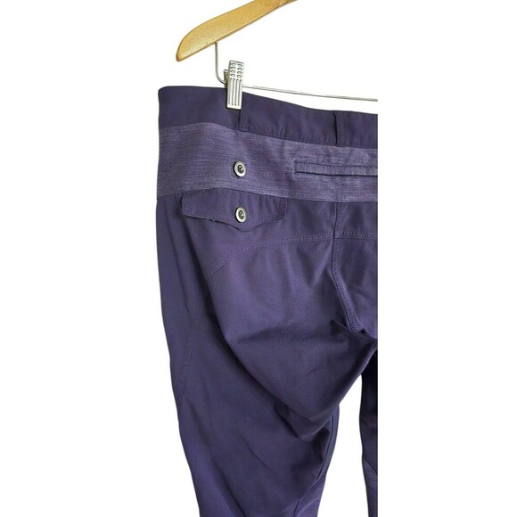 Lululemon Pedal Power Pant Women's 2 Purple Cycling Reflective Dense - Picture 7 of 8